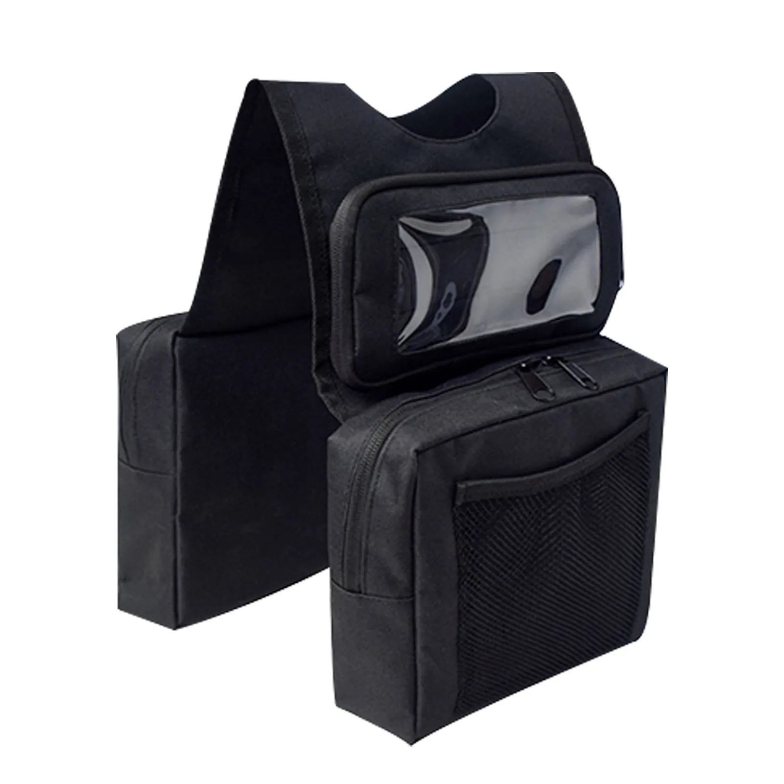 

Durable ATV UTV Luggage Accessories Zipper Fuel Tank Snowmobile Oxford Cloth Motorcycle Saddle Bag Cargo Phone Holder Storage