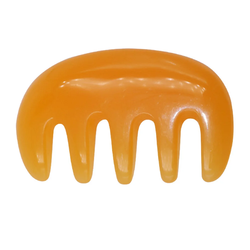 

Scraper Creative Comb Woman Practical Hair Massage Tool Women Natural Resin Health Care Scalp