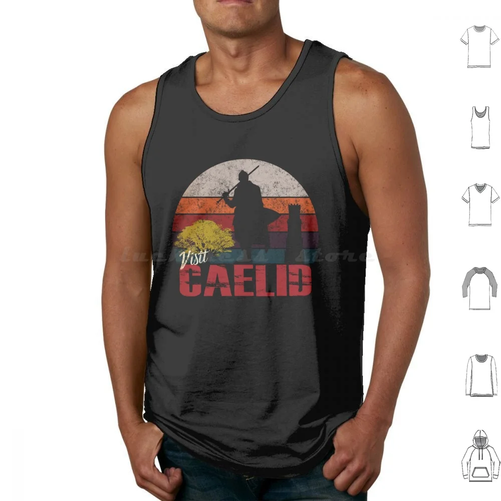 

Visit Caelid-Elden Ring Tank Tops Vest Sleeveless Elden Ring Software Dark Souls Caelid Gamer Gaming Nerd Geek Kids