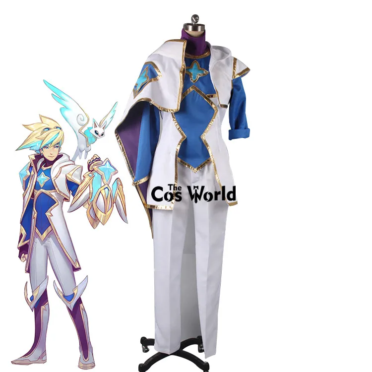 LOL Star Guardian Ezreal Uniform Outfits Games Customize Cosplay Costumes