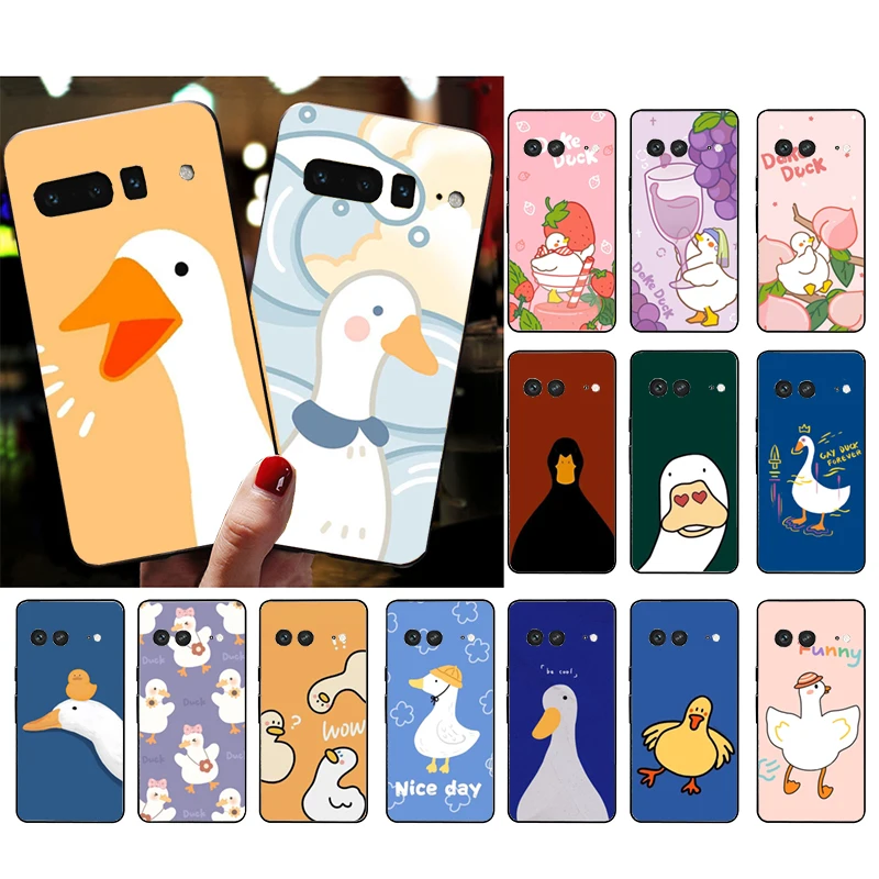 

Phone Case for Google Pixel 7 Pro 7 6A 6 Pro 5A 4A 3A Pixel 4 XL Pixel 5 6 4 3 XL 3A XL 2 XL Duck Case
