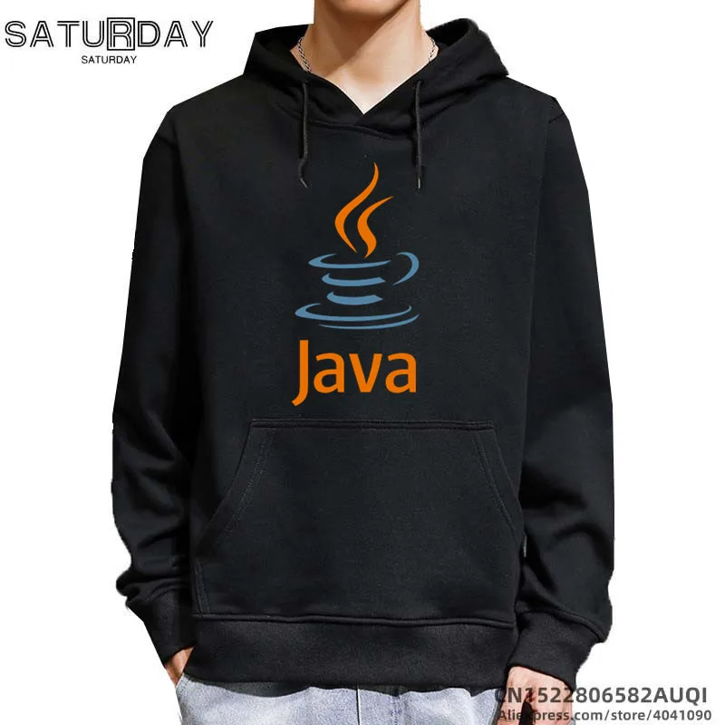 

JAVA Letter Men Autumn Sweatshirts Hoodie Boy Daily Fashion Winter Hoodies Women Girl Fleece Clothing,Drop Ship