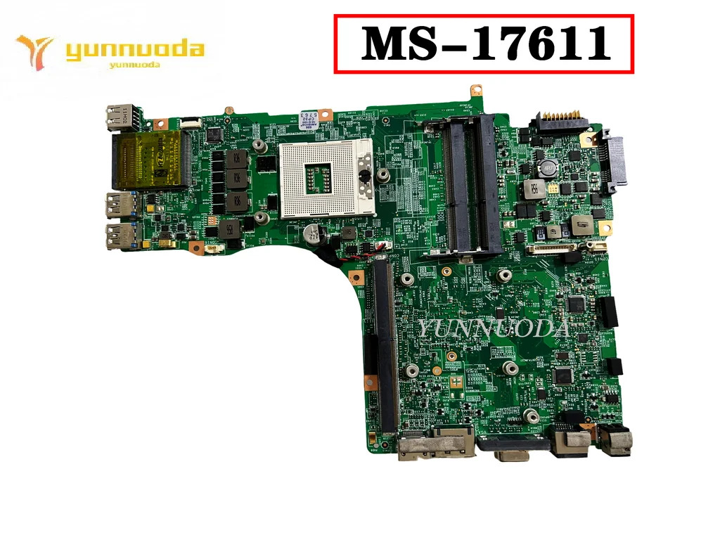 

Оригинал для ноутбука MSI GX780R GT780 GT780R GT780DR материнская плата MS-17611 VER 1,1 PGA989 DDR3 HM67 протестирована хорошая бесплатная доставка