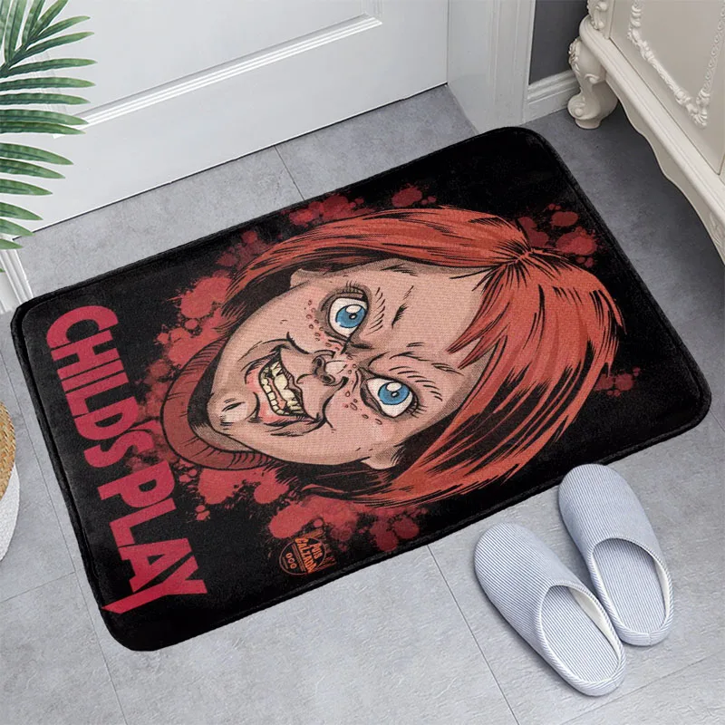 

Child's play Doormat Floor/Bath/Kitchen/Beach Mat Flannel Sponge Fabric 3D Printed Shaggy Custom Decoration For Bedroom