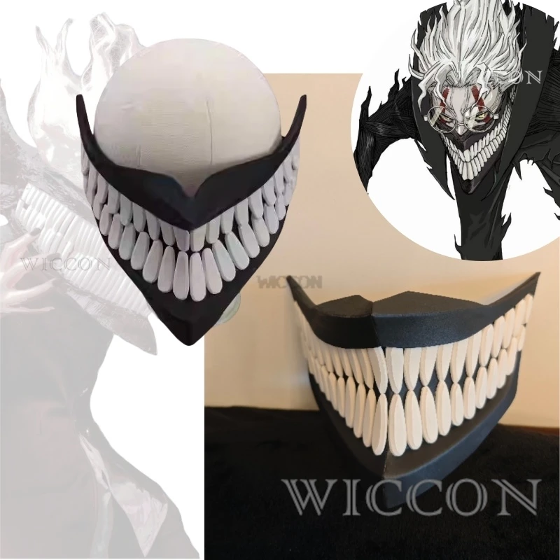 Dandadan Okarun Ken Takakura Косплей Костюм Парик Маска Turbo Granny Powers Черный воротник Униформа