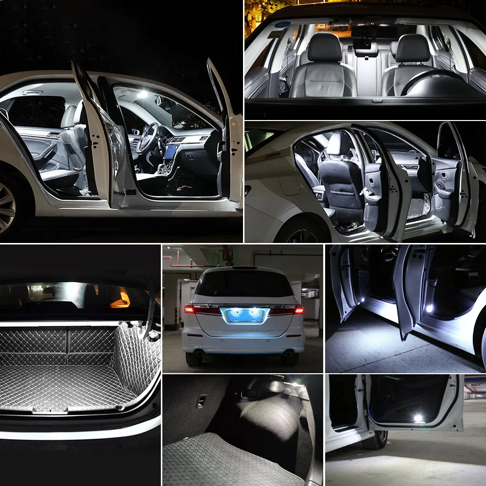 10 шт. автомобильные светодиодсветодиодный лампы для чтения 31 мм 36 39 41 C5W C10W