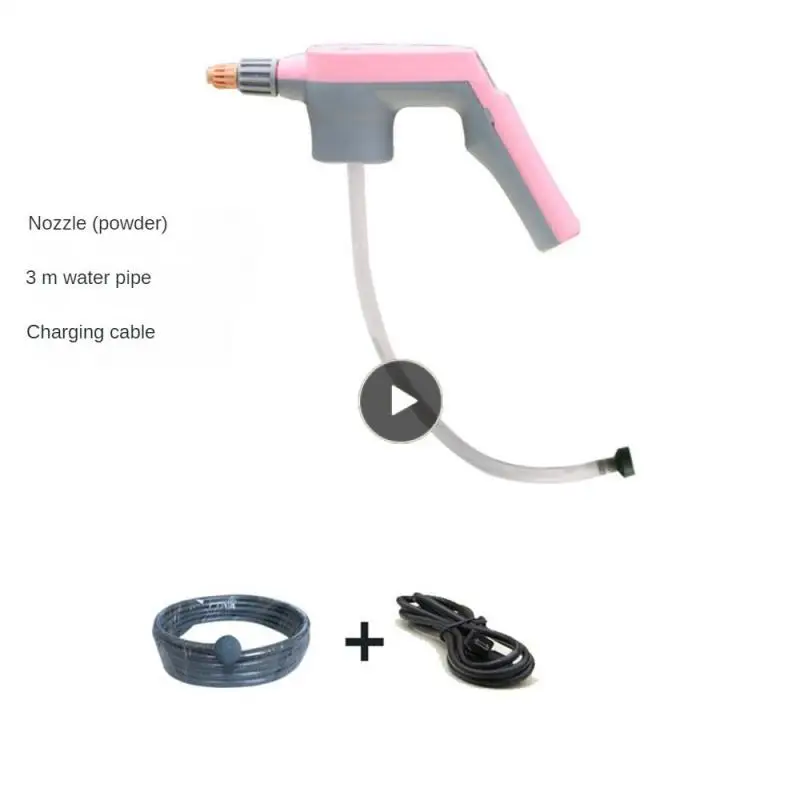 

Sprayer Plastic Watering Can Sprayer Watering Can Nozzle Watering Can Pink Multifunctional Electric Nozzle Watering Nozzle