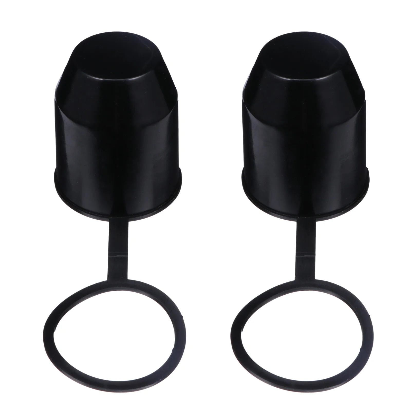 

2 Pcs Cover Premium Durable Head Cover Trailer Coupling for Auto