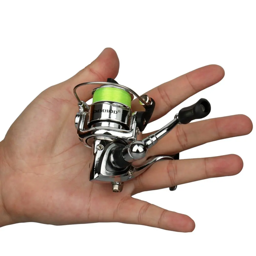 

Mini 100 Spinning Carp Fishing Reel Baitcasting Wheel 4.3:1 Small Winter Ice Fishing Reels Metal Body Max Drag Power 5KG