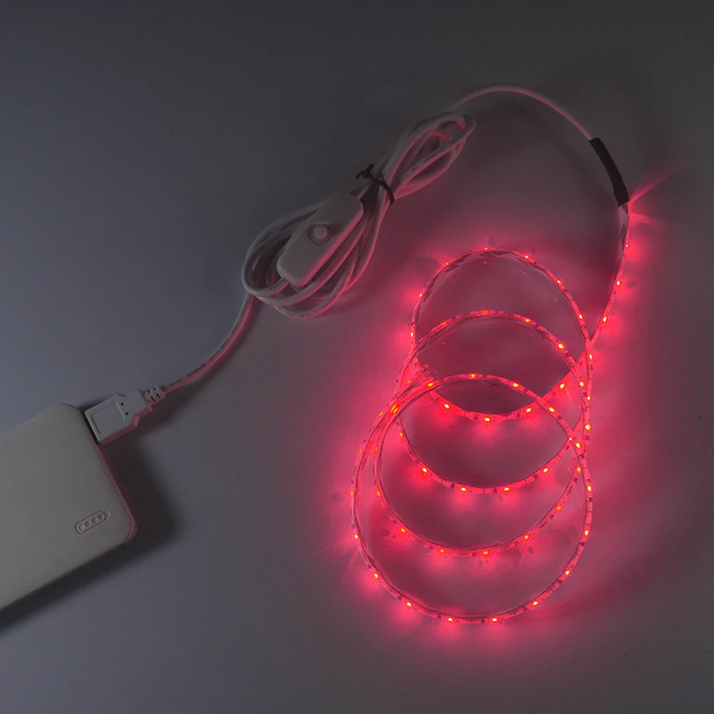 

Prop Lighting TV Backlight 2835SMD PC Screen Ribbon Strip Light Dormitory Decoration Night Background USB 5V LED Flexible Tape
