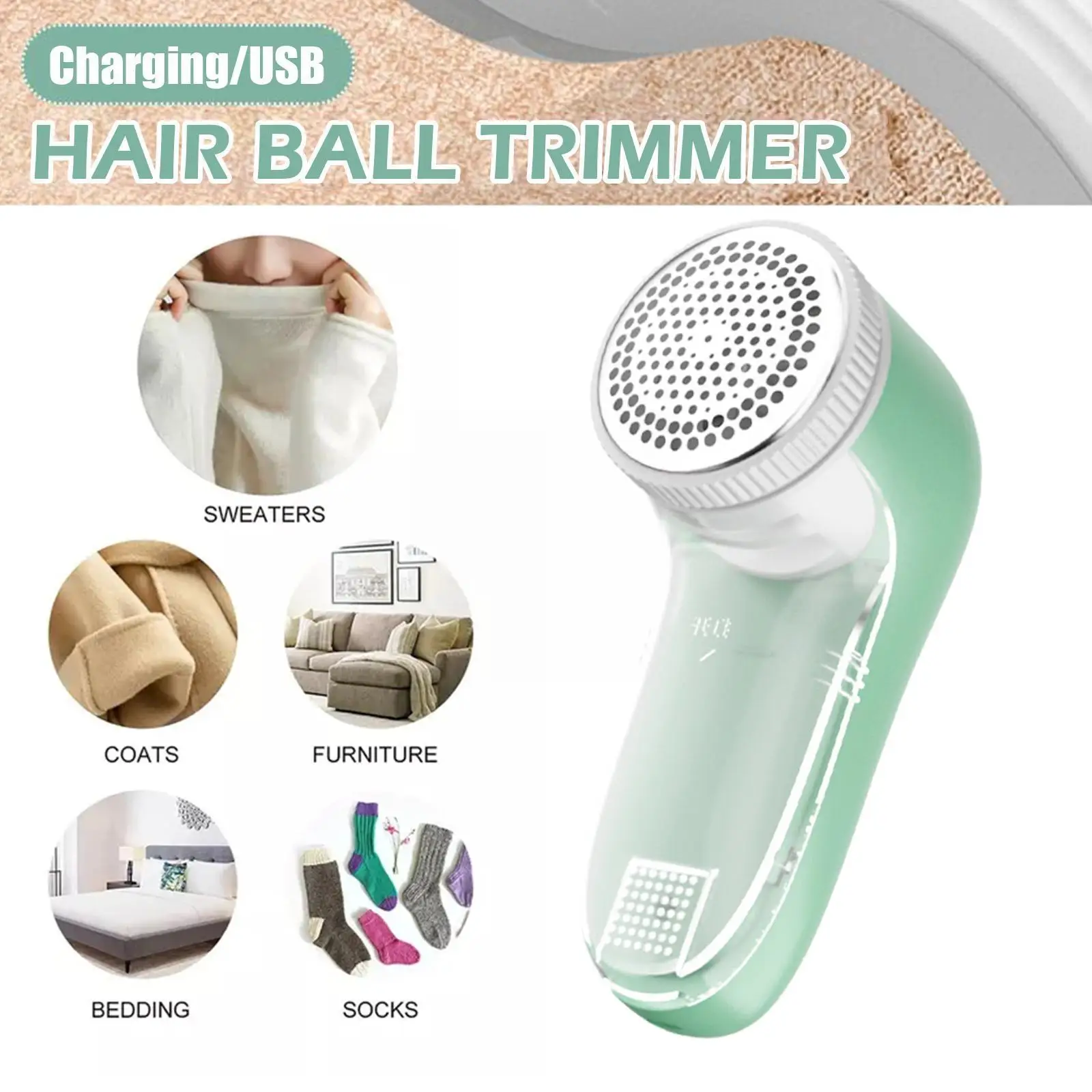 

Portable Lint Remover Hair Ball Trimmer Electric Clothes Tool Lint Shaver Fabrics Fluff Remover Sweater Fuzz Trimmer