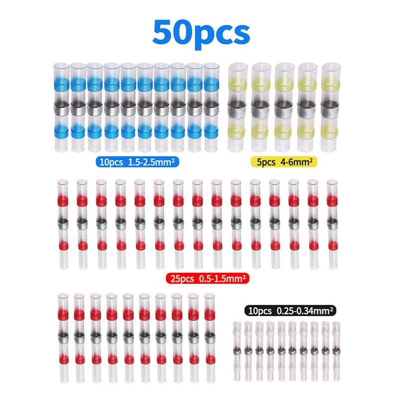 

Набор термоусадочных трубок PE 50 шт