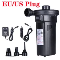 Rechargeable Electric Air Pump Mattress Blower Mini Compressor 12V 110/220V Battery Inflator For Boat Inflatable Bed Pool