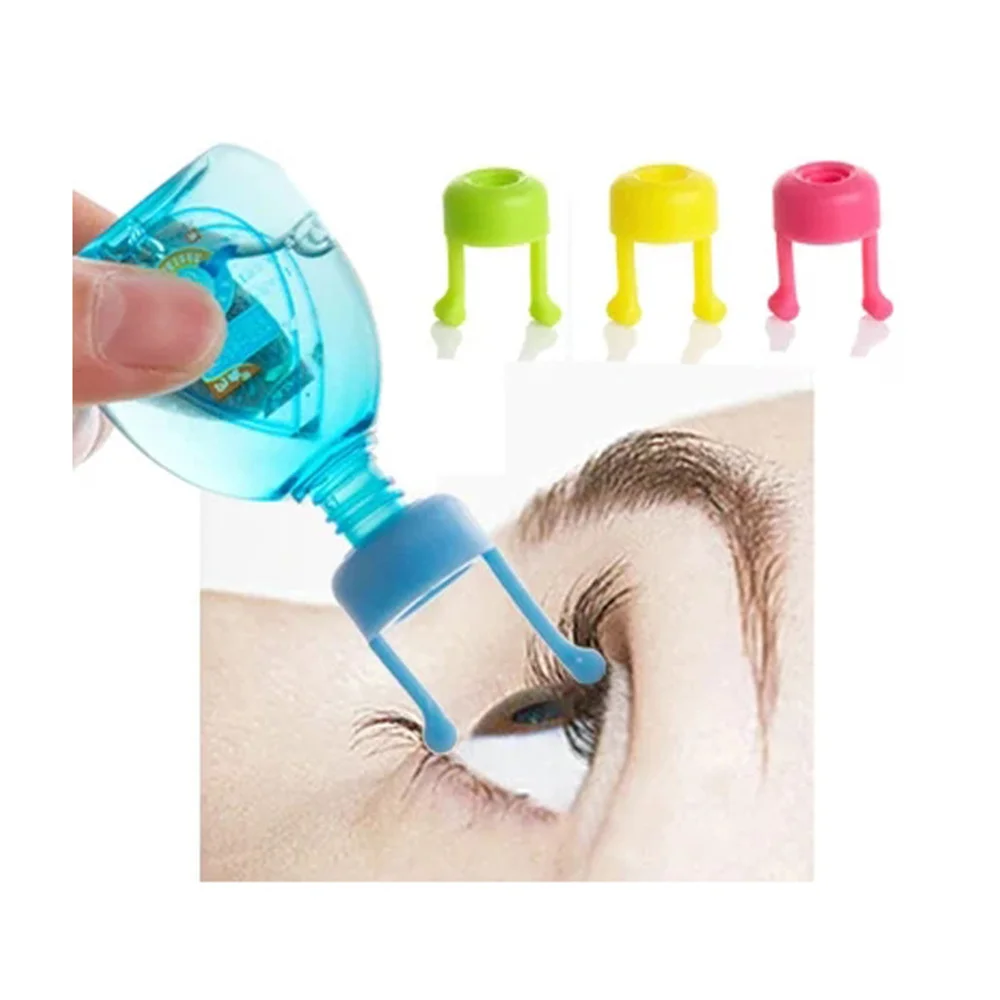 

2PCS Professional Universal Eye Drop Keeper Eye Drop Bottle Helper Eyedrops Holder Dropshipping (Random Color)