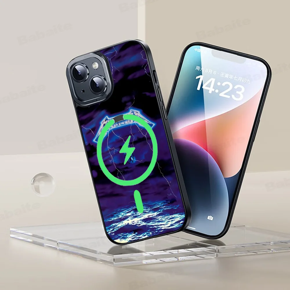 Чехол для телефона Heavy Metal Rock Band M-Megadeths магнитный чехол iPhone 16 14 13 15 Pro Max Plus