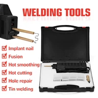 professional handheld plastic welding machines hot staplers 50w car bumper repairing machine welding repairing tool