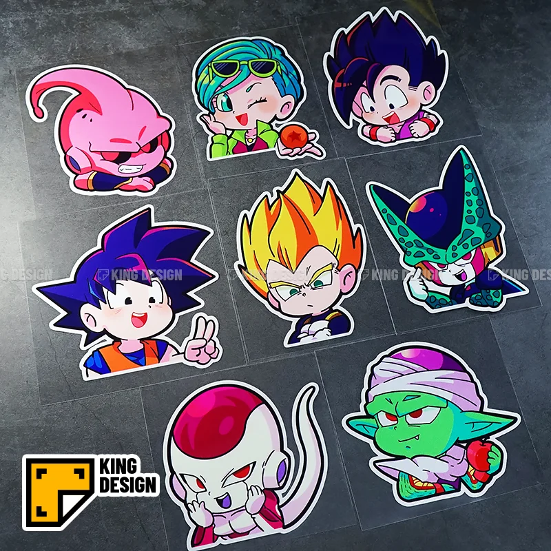 

Виниловая аниме-наклейка с надписью «Драконий жемчуг Z»