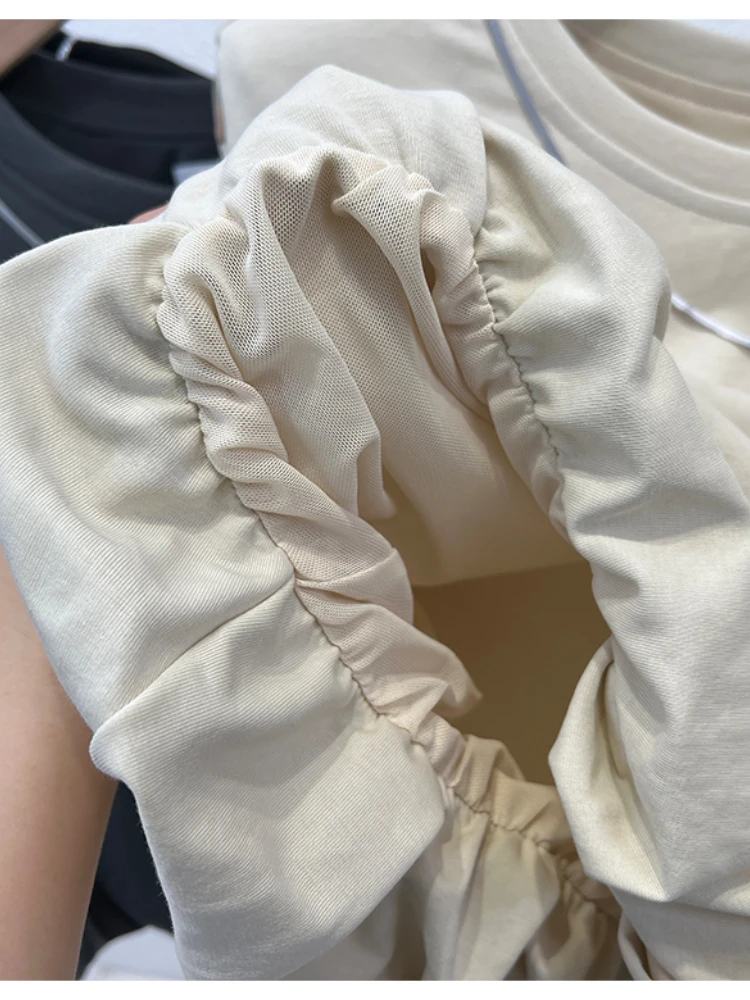 Европейская белая футболка без рукавов для женщин летний корейский дизайн майки