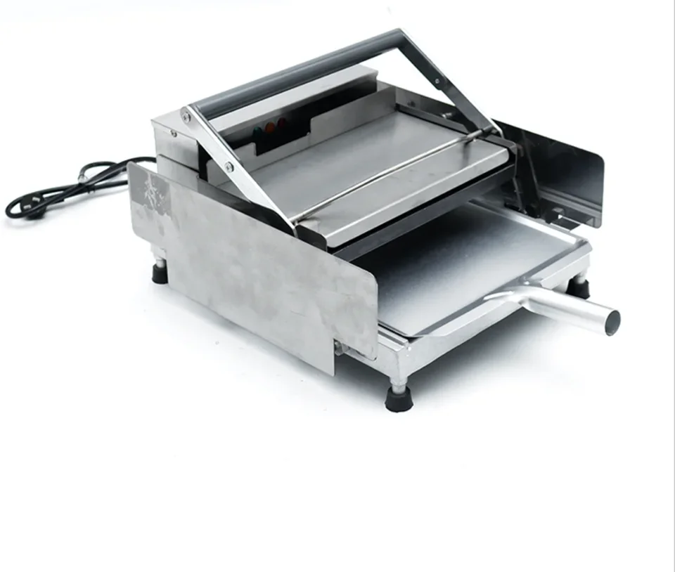 Новый дизайн коммерческая электрическая гамбургерная сковорода большая версия