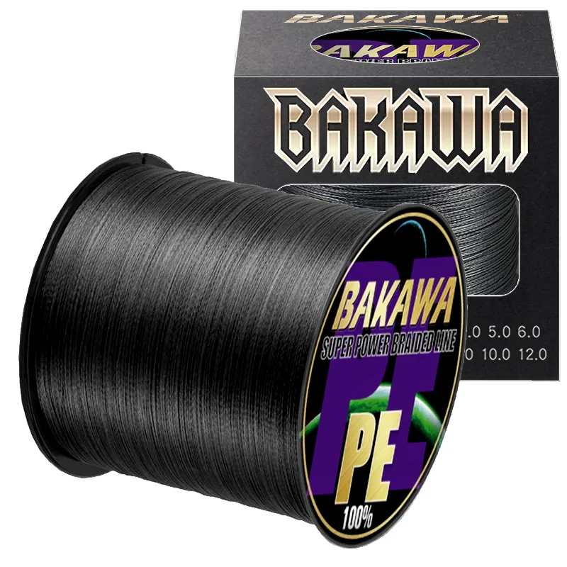 BAKAWA 4 Strands Braided Fishing Lines