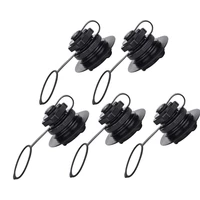 5 pcs air valve inflatable boat spiral air plugs inflation replacement screw boston valve for rubber dinghy raft kayak
