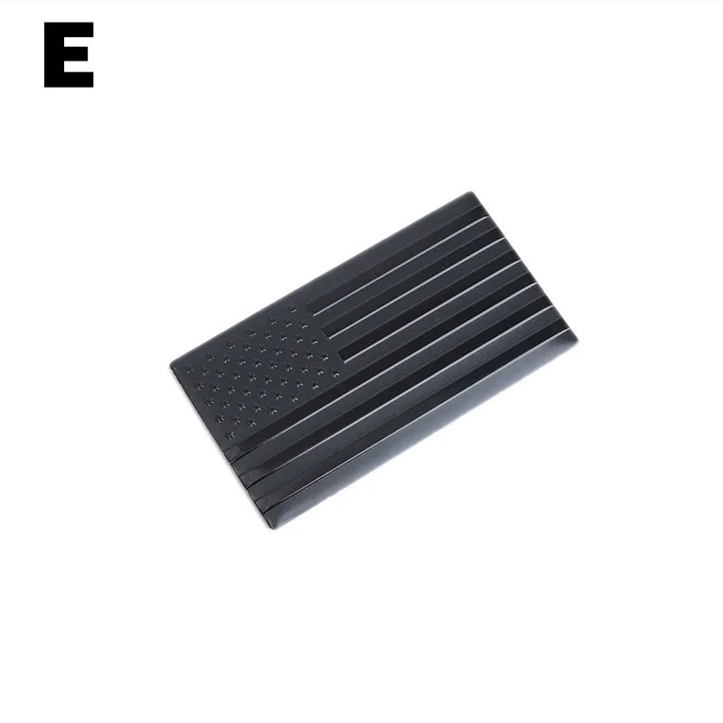 

Внешние аксессуары для автомобилей и мотоциклов, США, национальный флаг США, автомобильные наклейки из алюминиевого сплава