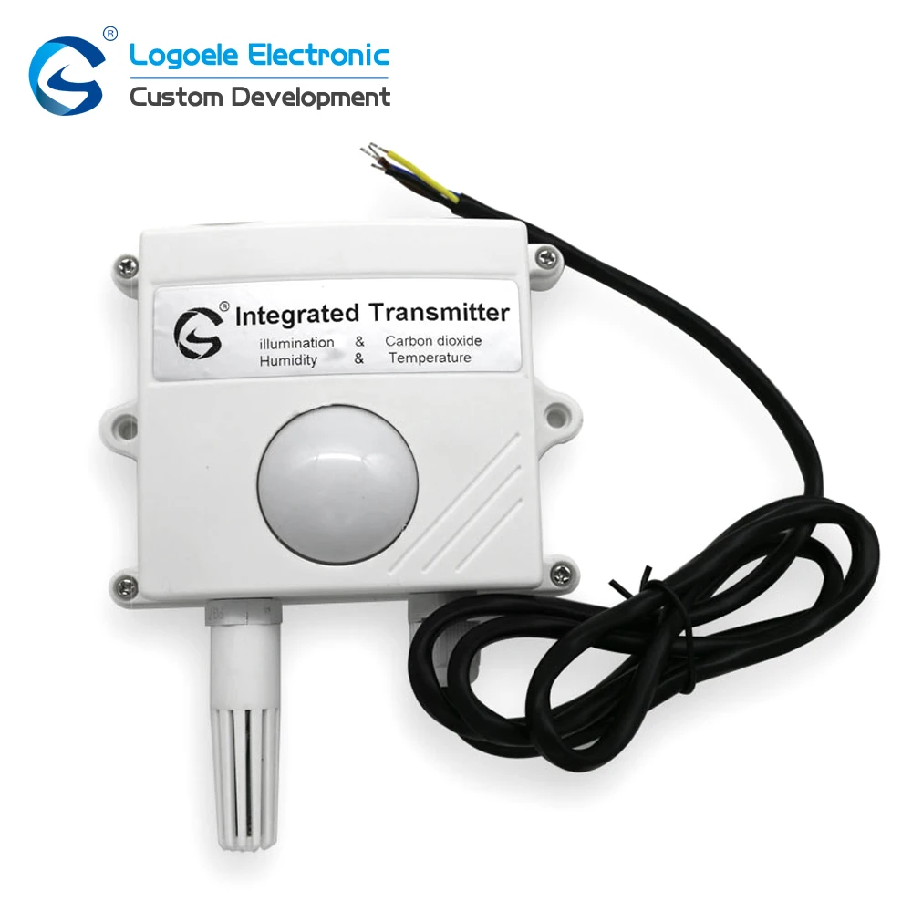 

4 In 1 Multi Illuminance Dc 24V Temperature And Humidity And Co2 Sensor For Mushroom Agricultural