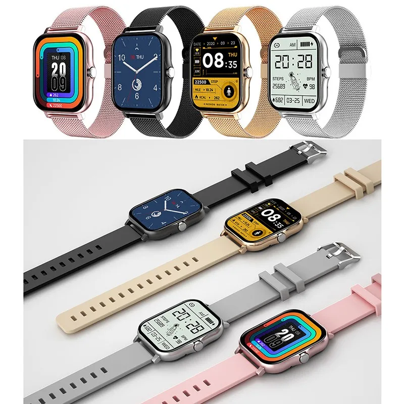 Hot Selling 13 Exquisite Step Heart Rate Monitoring Women's Bluetooth Call Touch Screen Smart Watch Holiday Popular Gift