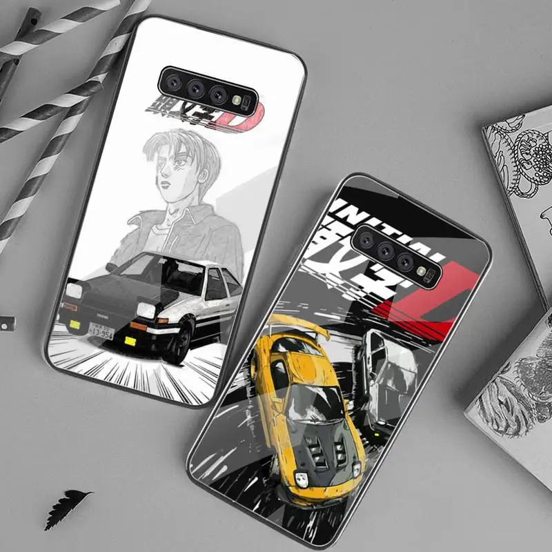 Чехол из закаленного стекла для Samsung S20 Plus S7 S8 S9 S10 Note 8 9 10 | Мобильные телефоны и