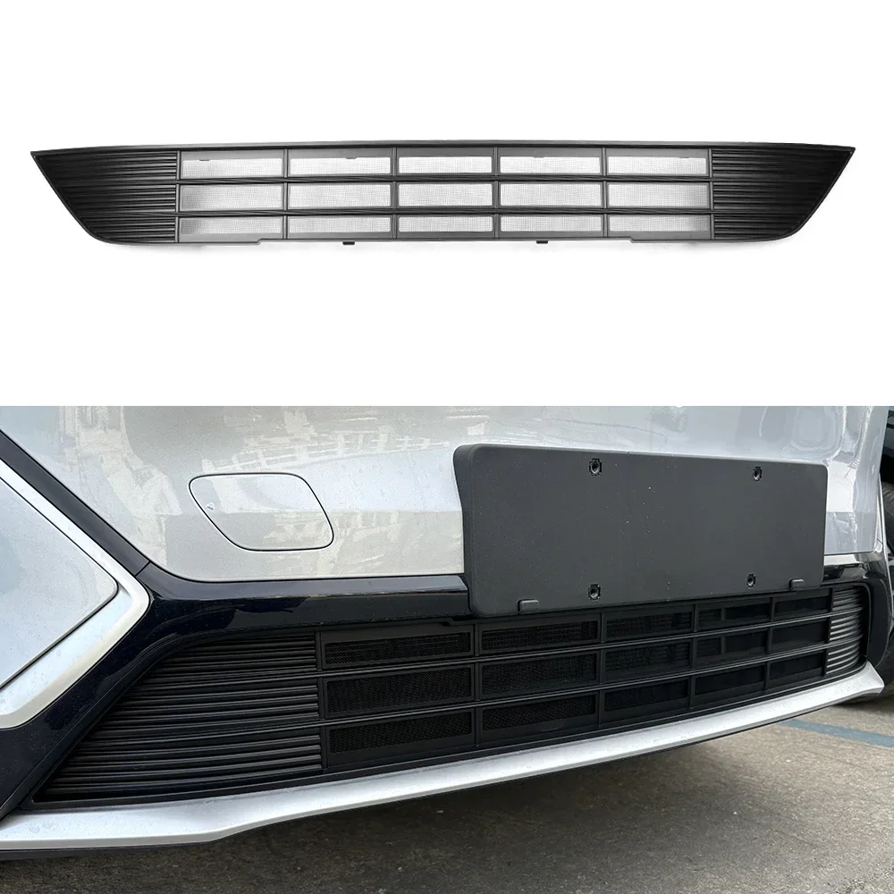 

Для Geely Galaxy Starship 7 2025, пряжка, установка решетки, сетка, внешние автомобильные аксессуары, защита от насекомых, сетчатая защита переднего бампера