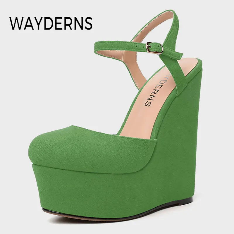 

WAYDERNS Ins New Arrival Women'S Sandals Platform Wedges Summer Women Shoes Fashion Club Casual Ladies Footwear Size 35-43