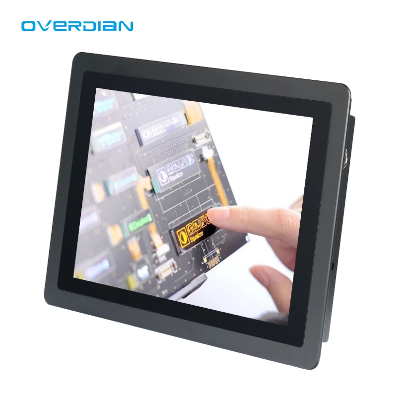 

15 inch 1400*1050 Front pure flat waterproof Capacitive Touch Screen All in one PC built-in wifi with factory price