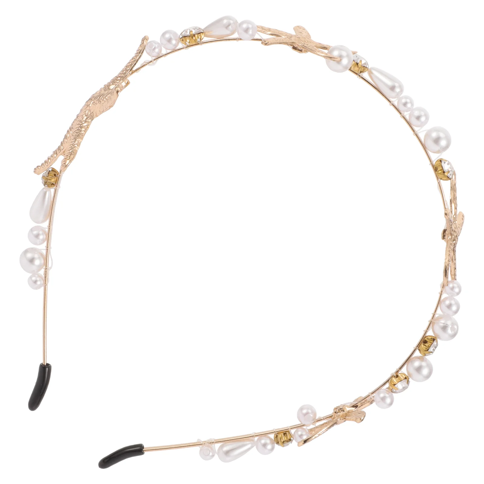 

Headband Pearl Hair Hoops Wedding Bridal Headpiece Headdress Hair Accessories for Party Vacation
