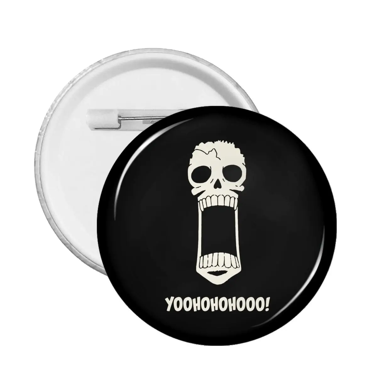 

Brook One Piece Soft Button Pin Cosplay Lapel Badge Anime 58mm Brooch Decoration Gift Badges