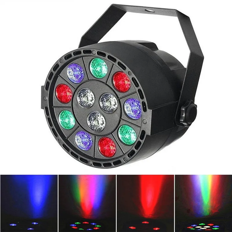

DMX512 Disco Lamp stage light 12LEDs RGBW Par light luces discoteca laser projector dmx Controller for DJ Party KTV