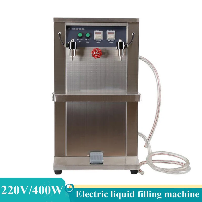 

Машина для розлива с двумя головками, электрическая машина для розлива жидкости для косметики, молока, оливкового масла