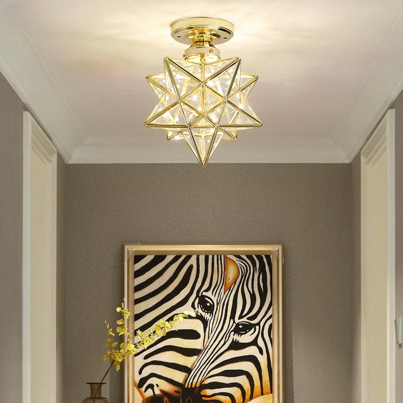 

LED Modern Creative Design Acrylic Aisle Chandelier Lamp For Corridor Balcony Loft Hall Entrance Home Deco Light Indoor Lighting