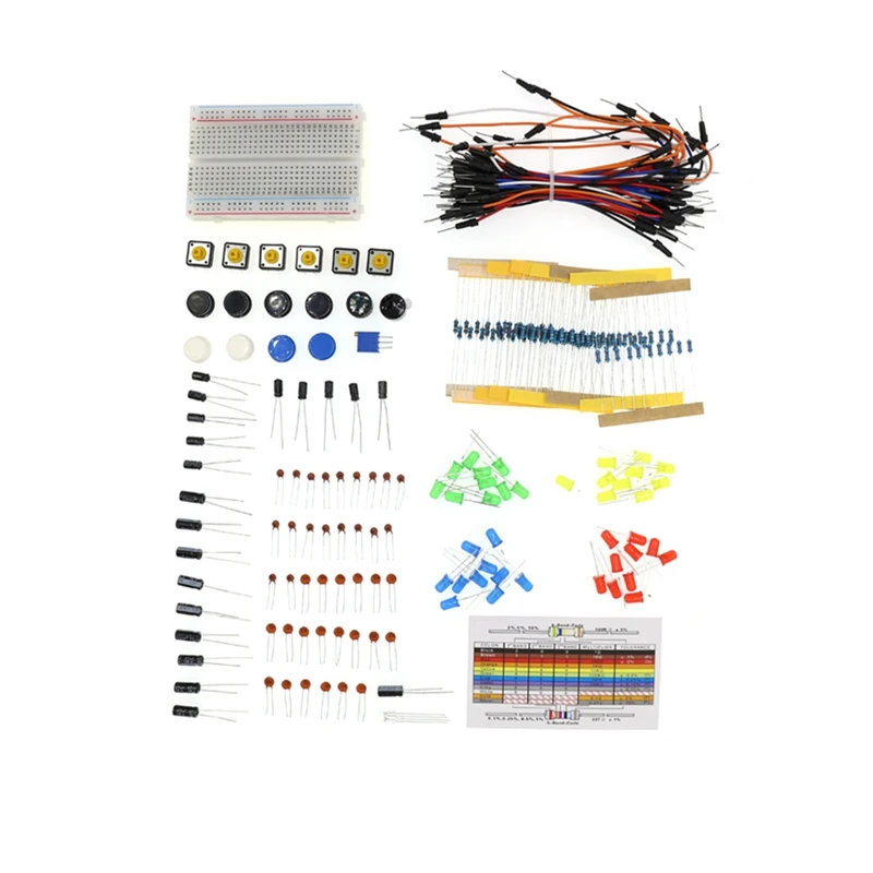 

Набор из 400 отверстий для резистора Arduino/СВЕТОДИОДА/конденсатора/перемычки/макетной платы