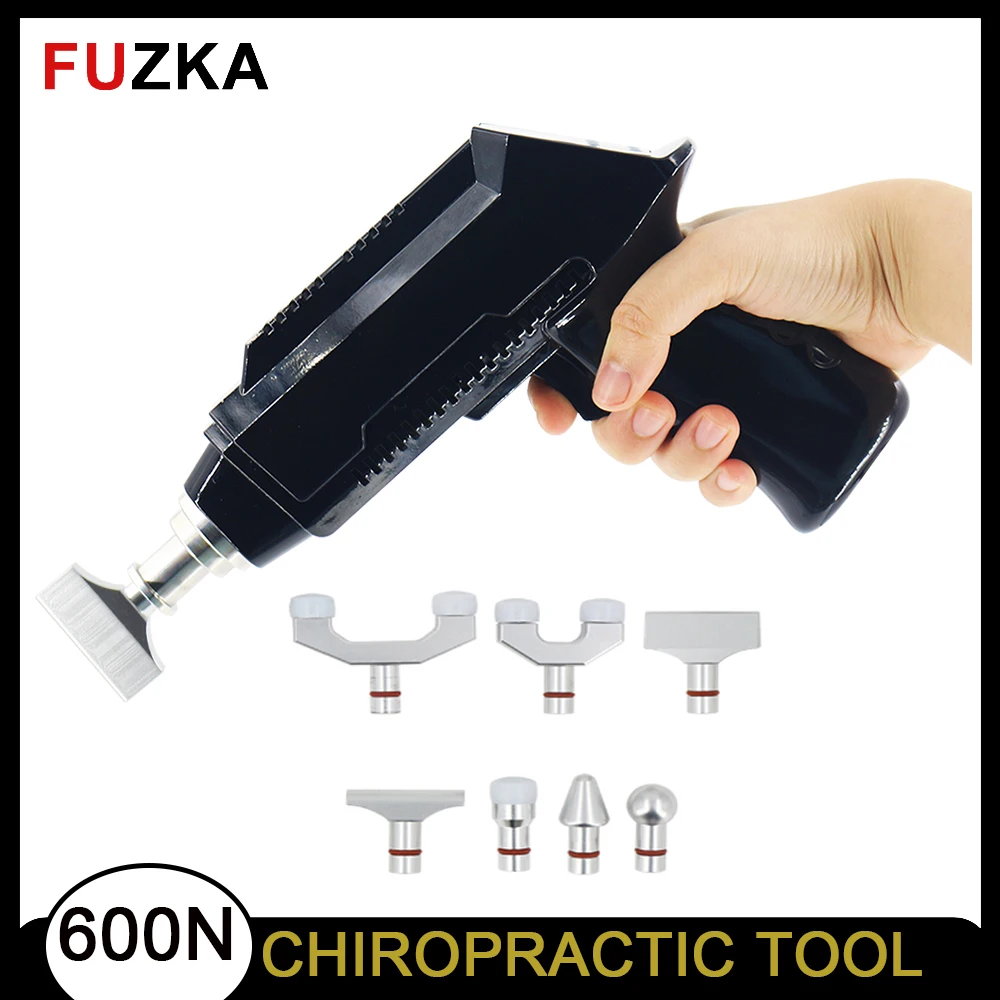 

New 600N Chiropractic Adjusting Tools Electric Therapy Bone Correction Gun Cervical Body Massage Adjusting Intensity Massager