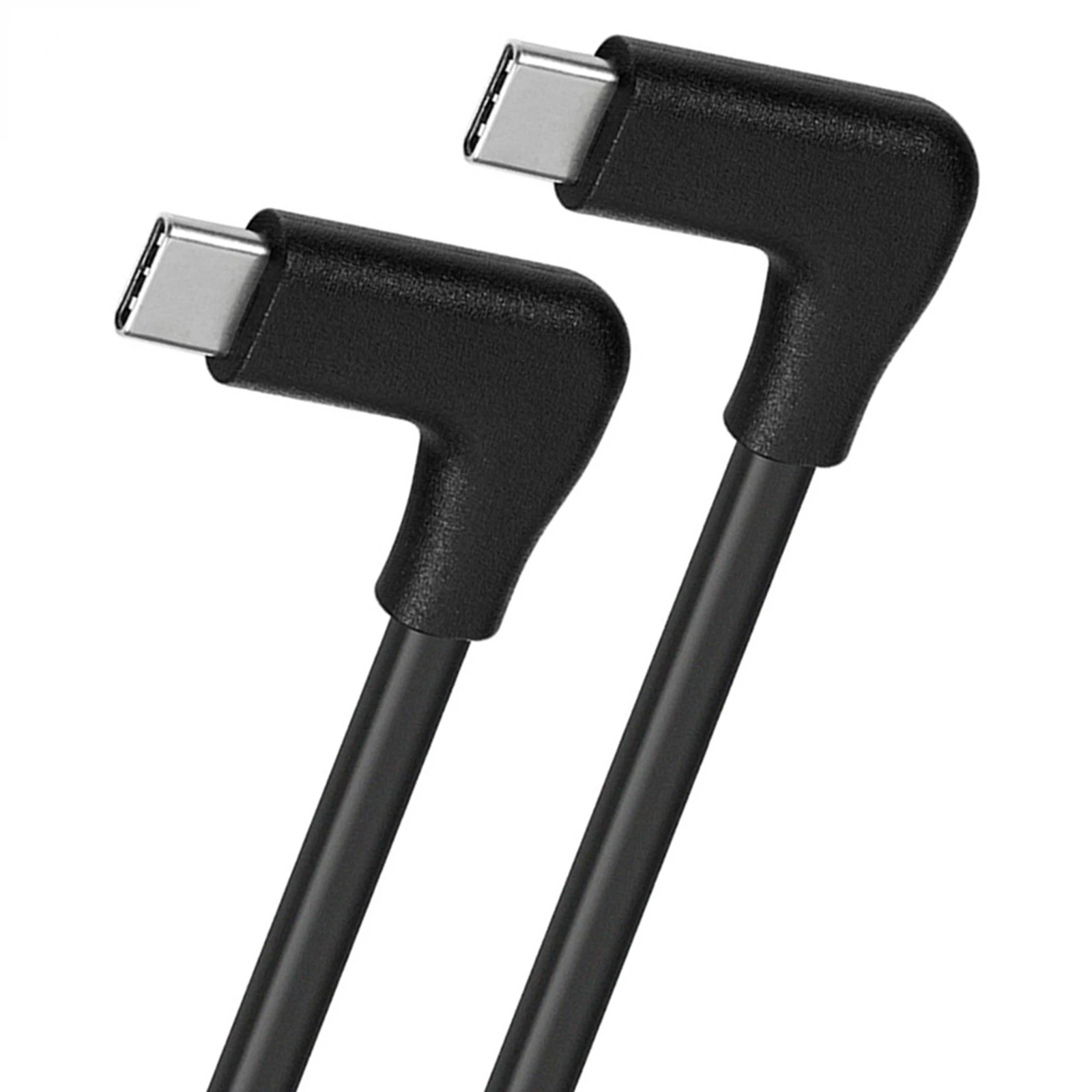 1 м 2 3 90 градусов коленчатый VR-кабель 5A 100 Вт 20 Гбит/с USB 3.2 Type C Gen2 кабель для