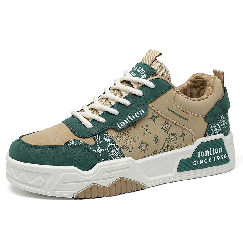 Tang Shi Men's Casual Shoes Autumn and Winter New Fashion Trendy Sneakers Wear-Resistant Non-Slip Fa...