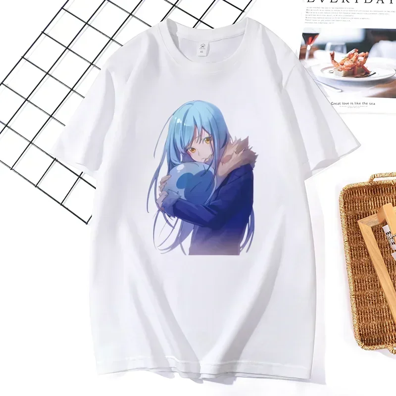 Модная женская футболка с рисунком Rimuru Tempest That Time I Got Reincarnated As A Slime Футболка