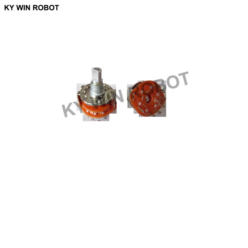 

1pcs/lots Imported Taiwan rotary switch 1 knife 8 gears / a knife eight power band selector switch gear switch