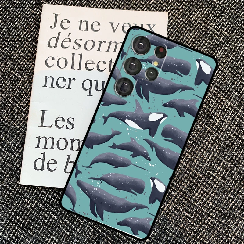 Чехол Orcas для Samsung Galaxy S22 Ultra S10 S9 S8 Note 10 Plus 20 S21 S20 FE |