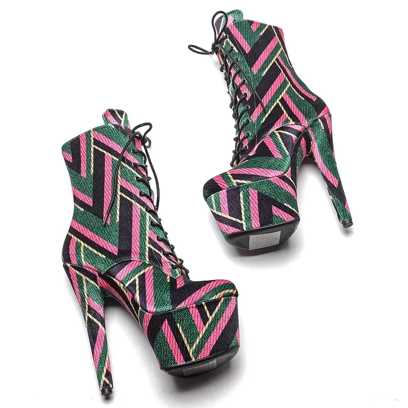 Женские ботильоны с круглым носком Auman Ale экзотические ботинки из искусственной