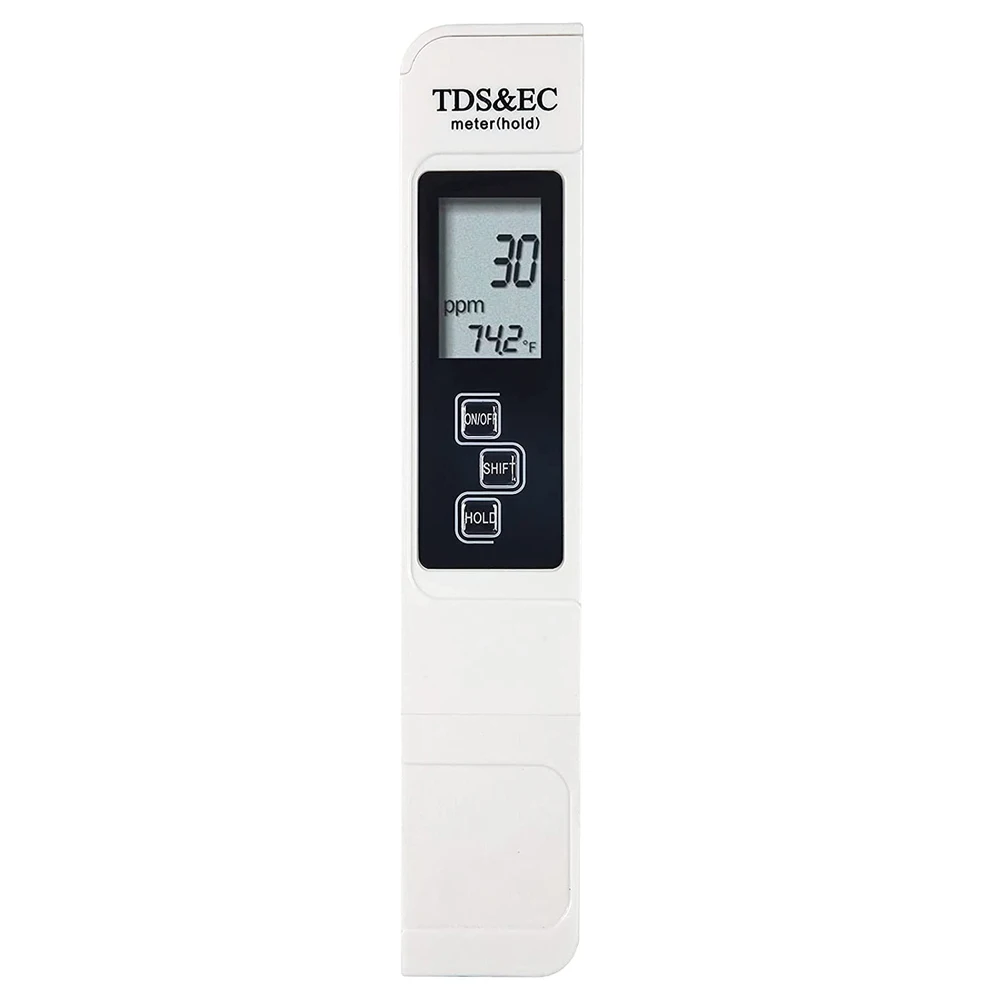 

Портативный цифровой тестер воды TDS, белый