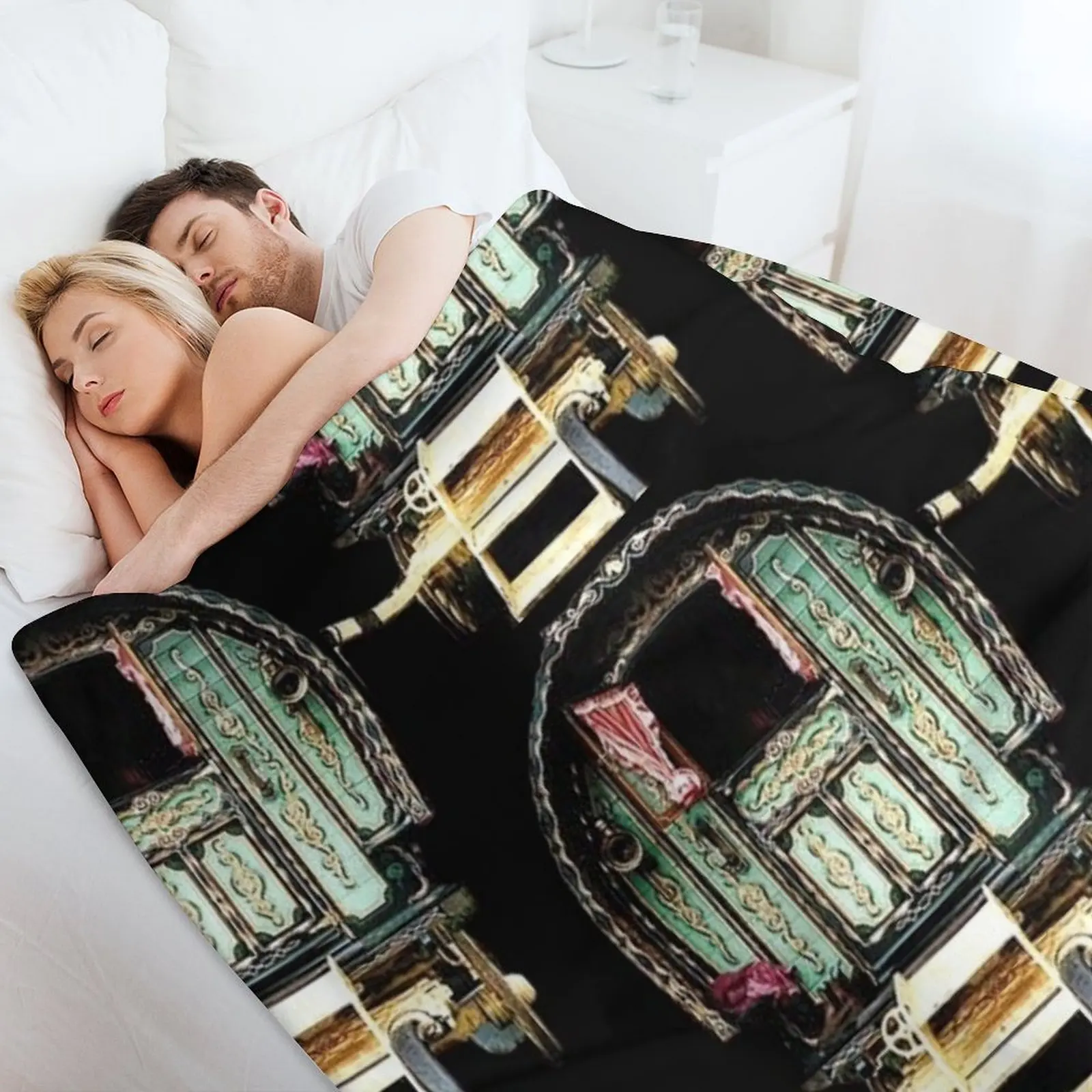 Vardo Gipsy Wagon Плед Туристический Мягкий Большой Диван Пледы