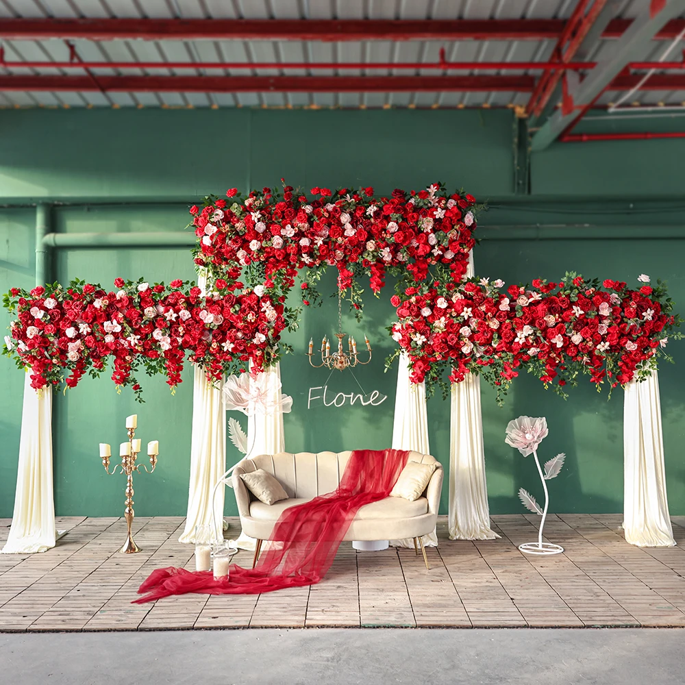 Украшение Arche Mariage фон искусственный цветочный композиция событие высокого