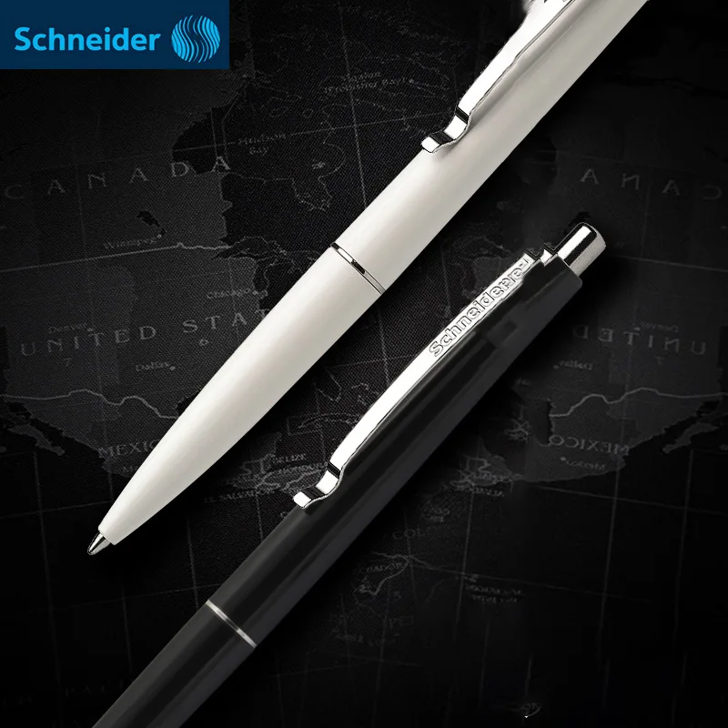 5 шт. немецкая выдвижная гелевая ручка Schneider черные чернила гладкое письмо замена