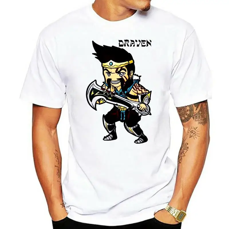 

Рубашка Draven jinx yasuo afk, футболка джунглей